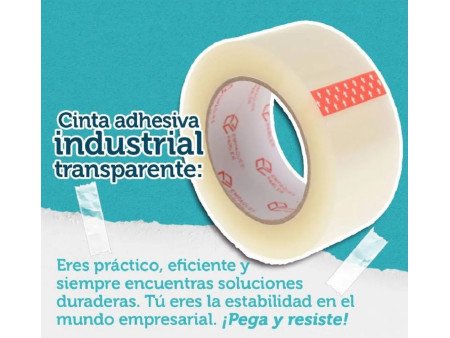 Cinta Diurex Transparente grueso