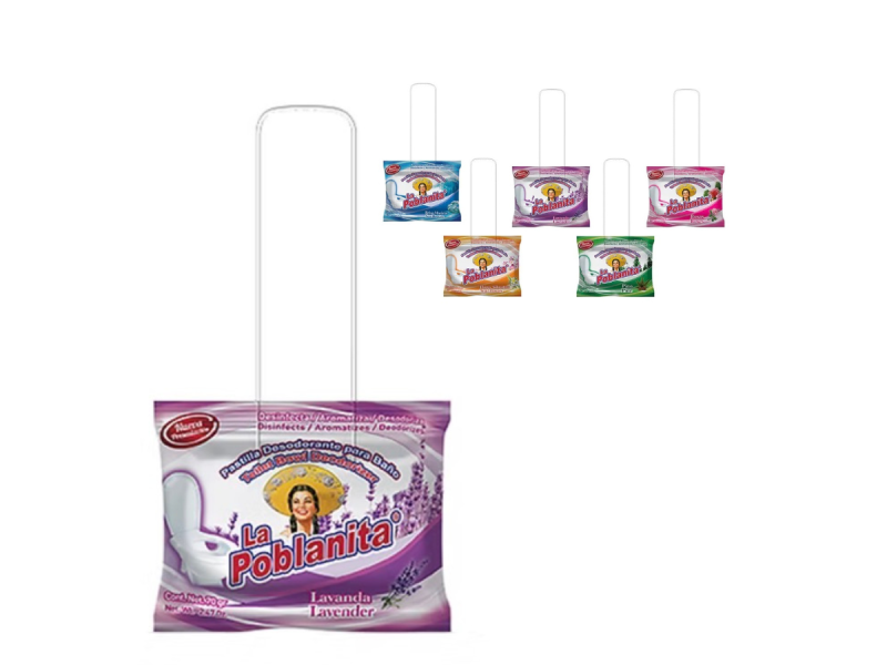 Pastilla desodorante y aromatizante