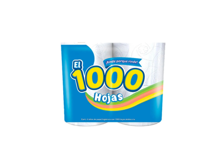Papel higíenico El mil hojas