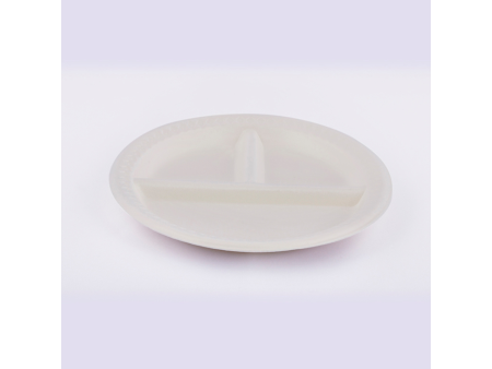Plato Circular con divisiones 10D